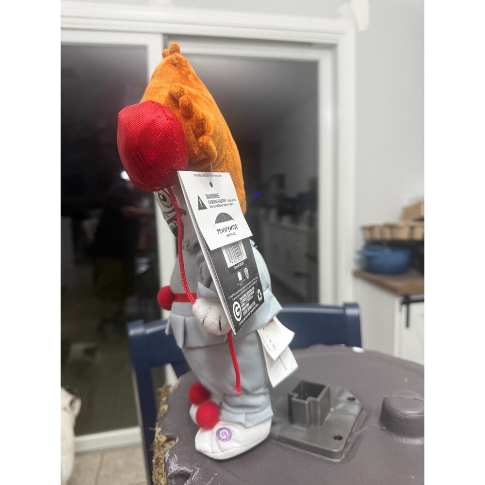 Gemmy Pennywise Plush Animated Waddler IT Chapter Two Horror Halloween 16" - Picture 3 of 9